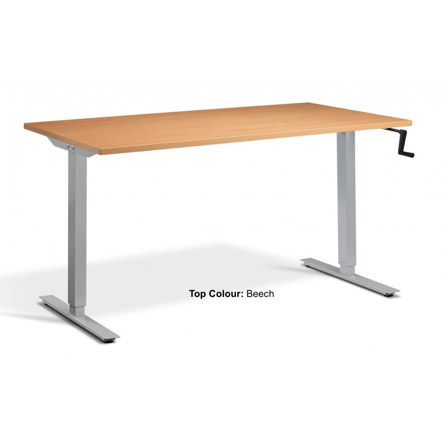 Solo Manual Height Adjustable Desk